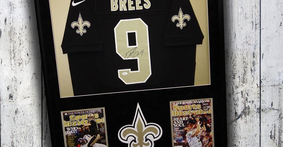 Custom Framed Jersey