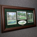 Fine Art Golf's Greatest Corner Larry Dyke Augusta Art & Frame Etc.